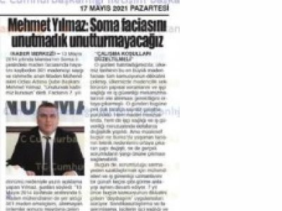 SOMA MADEN FACİASI ADANA BASIN AÇIKLAMASI (17.05.2021)