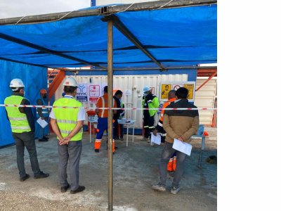 ONUR TAAHHÜT İNŞAAT VE TİC.SAN. A.Ş. FİRMASINDA KIRMA ELEME TESİS OPERATÖRÜ BELGELENDİRME SINAVI ANKARADA YAPDIK (16.09.2021)