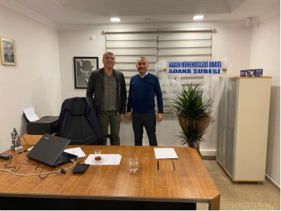 CYS YAPI İNŞAAT MADENCİLİK A.Ş FİRMASININ GENEL MÜDÜRÜ ÇAĞATAY TURANI ZİYARET ETTİK (30.11.2021)