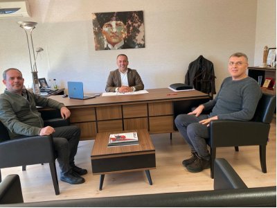 TÜYAP ADANA FUARCILIK BÖLGE MÜDÜRÜ MESLEKTAŞIMIZ MADEN MÜHENDİSİ SALİH GÖKMENİ ZİYARET ETTİK (01.12.2021)