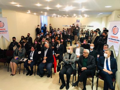 TMMOB ÇEVRE, GIDA, JEOLOJİ MÜHENDİSLERİ ODASI DANA ŞUBE GENEL KURULLARINA KATILDIK (15.01.2022)