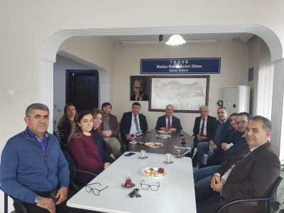 ÇEVRE İL MÜDÜRLÜĞÜ, ÇUKUROVA ÜNİVERSİTESİ, JEOLOJİ MÜH. ODASI ŞUBEMİZE HAYIRLI OLSUN ZİYARETİNDE BULUNDULAR (09.03.2022)