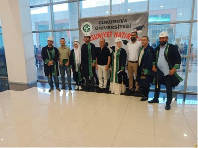 ÇUKUROVA ÜNİVERSİTESİ MADEN MÜHENDİSLİĞİ BÖLÜMÜ MEZUNİYET TÖRENİNE KATILDIK (28.06.2022)