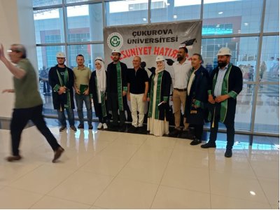 ÇUKUROVA ÜNİVERSİTESİ MADEN MÜHENDİSLİĞİ BÖLÜMÜ MEZUNİYET TÖRENİNE KATILDIK (28.06.2022)