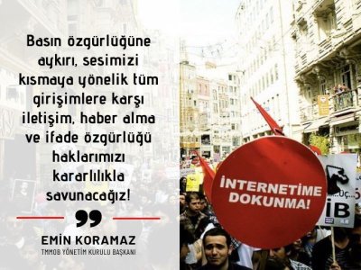 DEZENFORMASYONLA MÜCADELE` ADI ALTINDA `SANSÜR`E HAYIR!