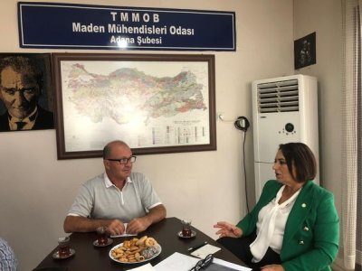 CHP ADANA MİLLETVEKİLİ MÜZEYYEN ŞEVKİN ŞUBEMİZİ ZİYARET ETTİ (07.10.2022)