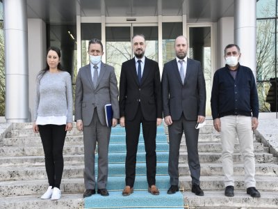 MTA GENEL MÜDÜRÜ MAKAMINDA ZİYARET EDİLDİ