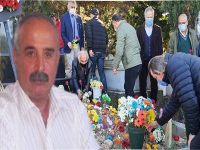 MESLEKTAŞIMIZ MAHMUT KOLTUK MEZARI BAŞINDA ANILDI