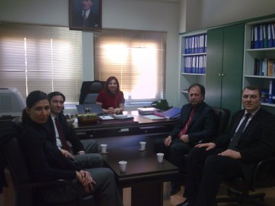 ÖZEL İDARE RUHSAT ŞUBE MÜDÜRLÜĞÜNE ZİYARET (22.02.2010)