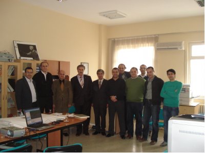 DEÜ MÜHENDİSLİK FAKÜLTESİ MADEN MÜHENDİSLİĞİ BÖLÜM BAŞKANI ZİYARET EDİLDİ(04.03.2010)