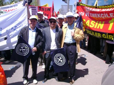 1 MAYIS’TA ALANLARDAYDIK.