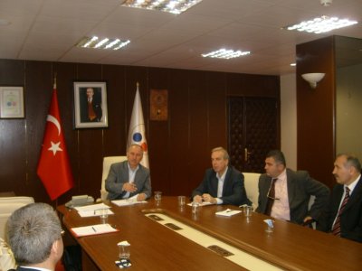 Eti Maden İşletmeleri Genel Müdürlüğünde Üyelerimizle Toplantı Yapıldı.