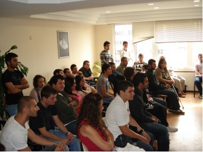 Öğrencilerle tanışma toplantısı yapıldı