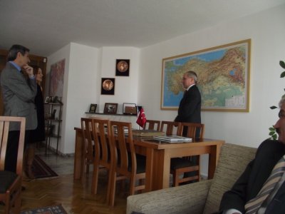 Oda Yönetim Kurulumuz Şili Büyükelçiliğini Ziyaret Etti.