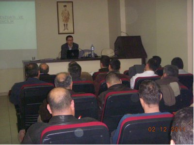 AYDIN`DA TEKNİK NEZARETÇİ YENİLEME EĞİTİMİ YAPILDI(12.02.2011)