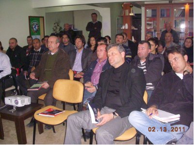 İZMİR`DE TEKNİK NEZARETÇİ YENİLEME EĞİTİMLERİNİN 3.sü YAPILDI(13.02.2011)
