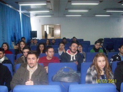 Cumhuriyet Üniversitesi Maden Mühendisliği Bölümünde okuyan Öğrenci üyelerimizle toplantı yapıldı.
