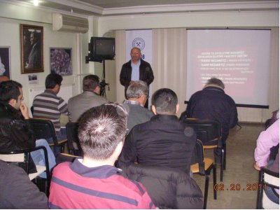 TEKNİK NEZARETÇİ YENİLEME EĞİTİMLERİNİN 4.sü İZMİR‘DE YAPILDI(20.02.2011)