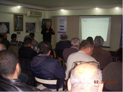 TEKNİK NEZARETÇİ YENİLEME EĞİTİMLERİNİN 4.sü İZMİR‘DE YAPILDI(20.02.2011)