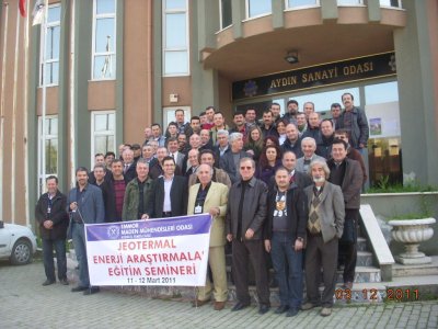 Jeotermal Enerji Araştırmaları Eğitim Semineri Aydın’da Gerçekleştirildi.