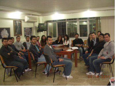 Öğrenci Çalışma Grubumuz Şubemizde Biraraya Geldi (16.03.2011)