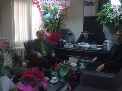 MTA DOĞU AKDENİZ BÖLGE MÜDÜRÜNE ZİYARET… (22.03.2011)