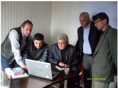 EREĞLİ GÜLÜÇ`TE MEYDANA GELEN HEYELAN YERİNDE İNCELENDİ