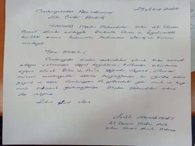 TMMOB MADEN MÜHENDİSLERİ ODASI 47.OLAĞAN GENEL KURULUN DA ANITKABİR KOMİSYONUNDA GÖREVLENDİRİLEN HEYET ATANIN HUZURUNA GİDEREK MOZOLEYE ÇELENK KOYDU..
