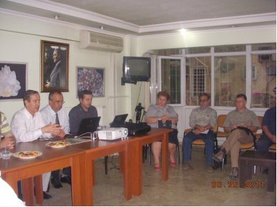 Meta Nikel Kobalt Madencilik Sanayi ve Ticaret A.Ş. yetkilileri şubemizi ziyaret etti. (25.05.2011)