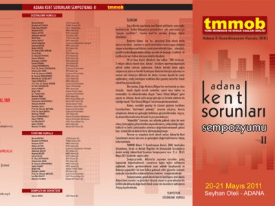 ADANA KENT SORUNLARI SEMPOZYUMU (20-21 MAYIS 2011)