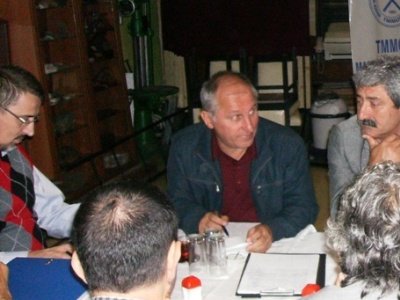 Maden İşletmelerinde İşçi Sağlığı ve İş Güvenliği Sempozyumu Danışma ve Yürütme Kurulma Üyeleri ile Toplantı Düzenlendi