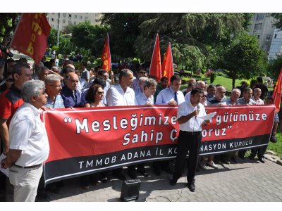 Bugün "TMMOB Mühendis, Mimar ve Şehir Plancıları Dayanışma Günü" (19.09.2011)