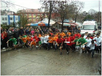 "MADENCİLİK KOŞUSU" DÜZENLENDİ