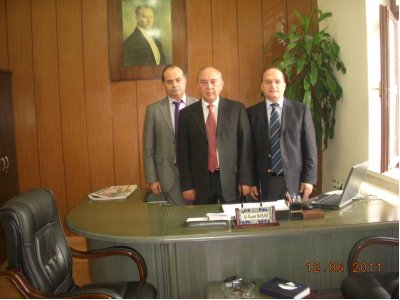 Muğla Vali ve Vali Yardımcısı makamında ziyaret edildi.(6.12.2011)