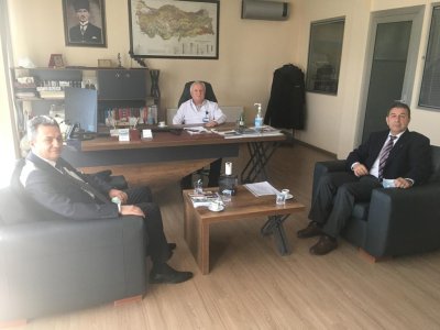 MADEN MÜHENDİSLERİ ODASI OLARAK ARGETEST FİRMASI GENEL MÜDÜRÜ EMİN ULU ZİYARET EDİLDİ.