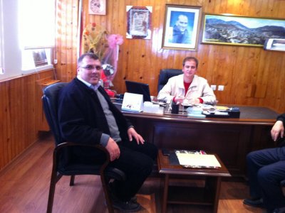 FINDIKPINAR’I BELEDİYE BAŞKANINI ZİYARET (24.11.2011)