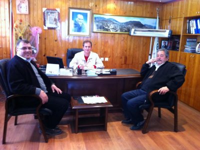 FINDIKPINAR’I BELEDİYE BAŞKANINI ZİYARET (24.11.2011)