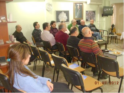 Temsilciler toplantısı gerçekleştirildi.(09.01.2012)