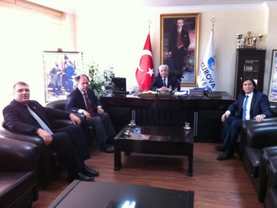 ADANA ÇUKUROVA BELEDİYESİ BAŞKANI’NI ZİYARET (09.02.2012)