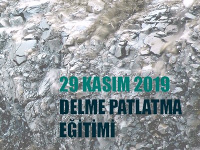 Delme Patlatma Eğitim Duyurusu 