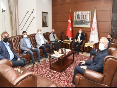 ZONGULDAK VALİSİ MUSTAFA TUTULMAZ ZİYARET EDİLDİ