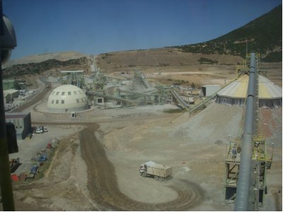 Uşak Eşme Altın Madenine İnceleme Gezisi (30.08.2012)