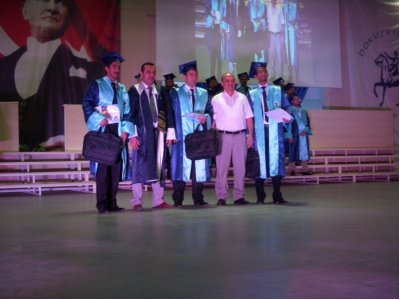 DEÜ Maden Müh. Böl. Mezuniyet Törenine Katıldık(05.07.2012)