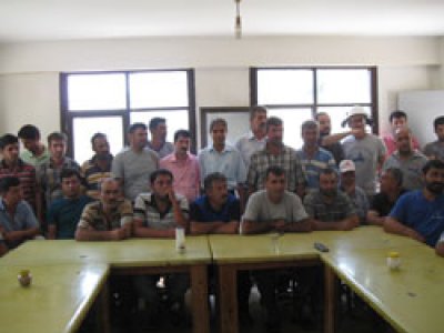 KOYUNOĞLU MADENCİLİK A.Ş. FİRMASINA MESLEKİ EĞİTİM VERİLDİ. 
(07.08.2012-17.08.2012)
