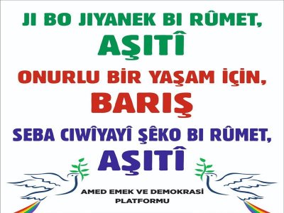 BARIŞIN VE KARDEŞLİĞİN EGEMEN OLDUĞU BİR TÜRKİYE VE DÜNYA İSTİYORUZ!