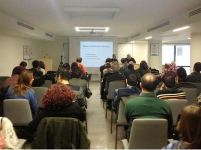 Yönetim Kurulu Üyemiz Hürriyet Demirhan Toplumcu Mühendisler ve
Mimarlar Meclisinde!