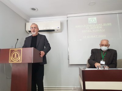 TMMOB MAKİNE MÜHENDİSLERİ ODASI ZONGULDAK ŞUBE 15.DÖNEM OLAĞAN GENEL KURULUNA KATILDIK