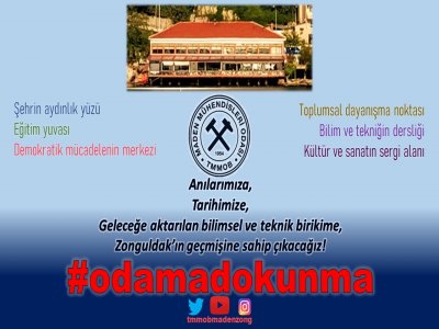 57 YILDIR MADEN MÜHENDİSLERİ TARAFINDAN KULLANILAN BİNAMIZIN HAZİNEYE DEVRİ KABUL EDİLEMEZ