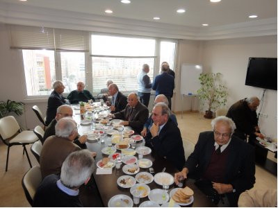 Şubat ayı emekli üye toplantısı yapıldı.