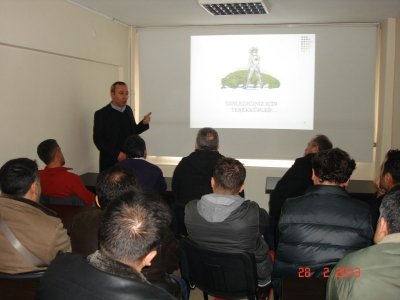 Sivas`da Teknik Nezaretçi Yenileme Eğitimi yapıldı. 